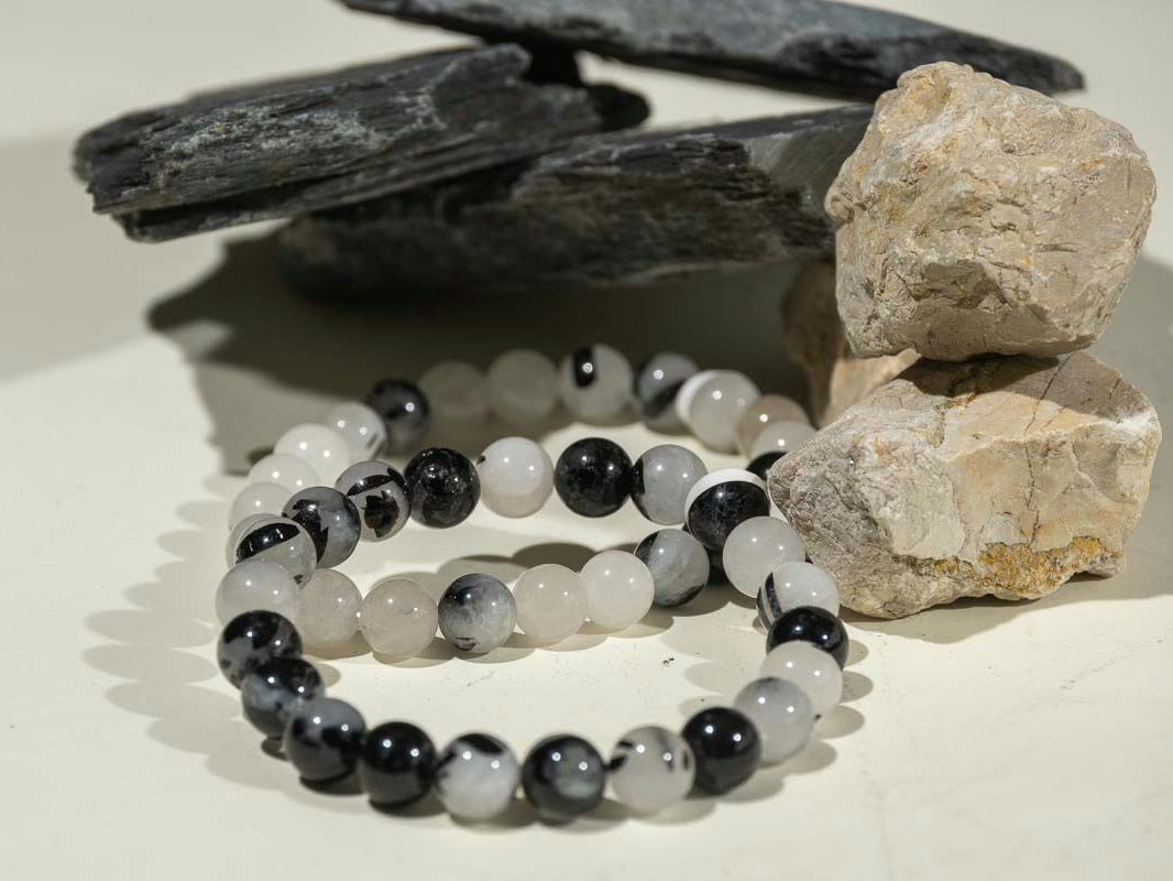 Bracelet Quartz Tourmaline par Naïla Nature