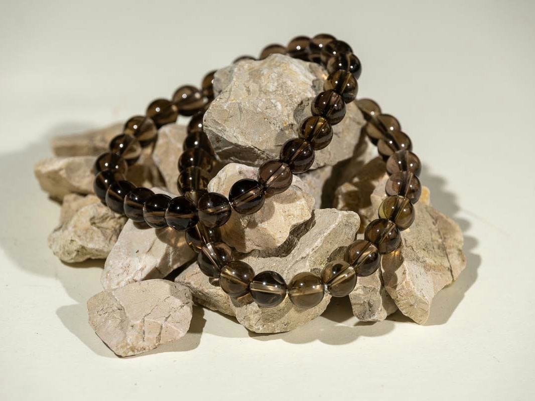 Bracelet Quartz Fumé par Naïla Nature