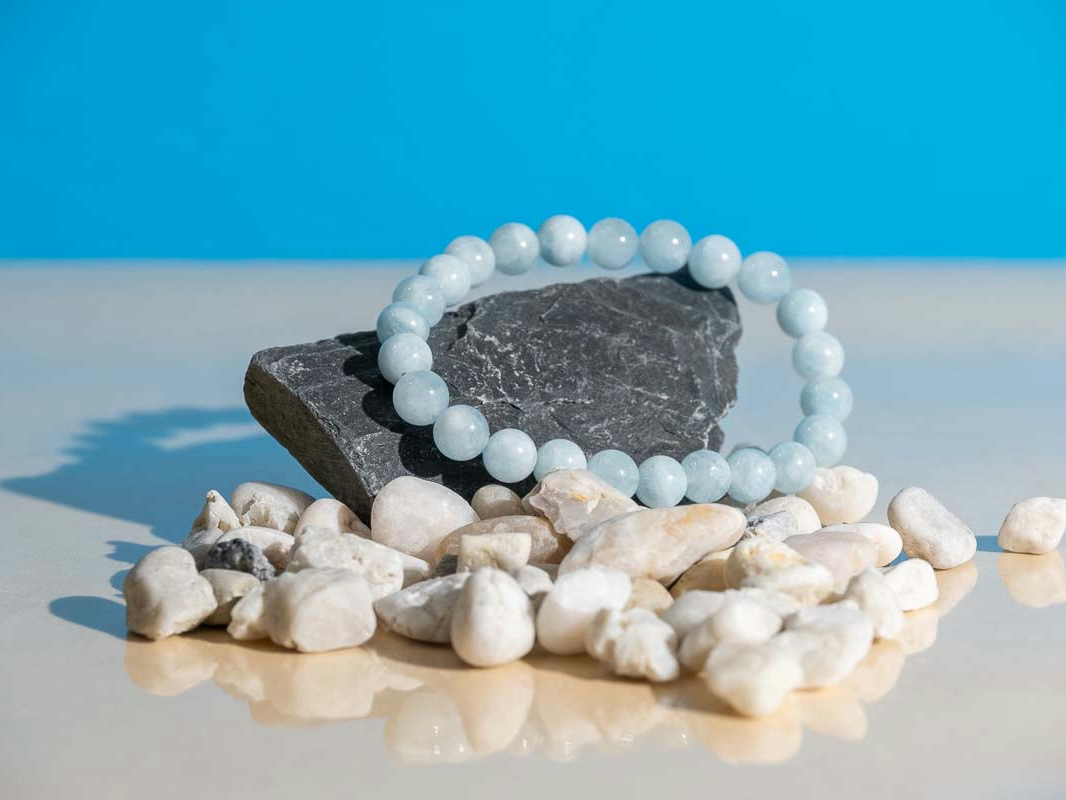 Bracelet Aigue Marine par Naïla Nature