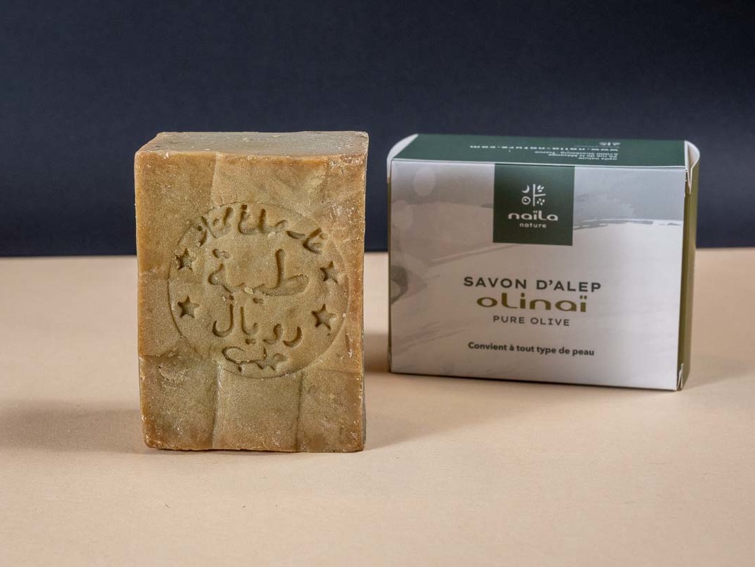 Savon d'Alep authentique pur olive 