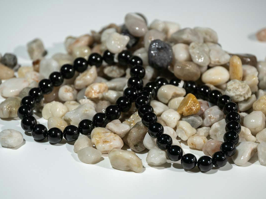 Bracelet Onyx Noir par Naïla Nature