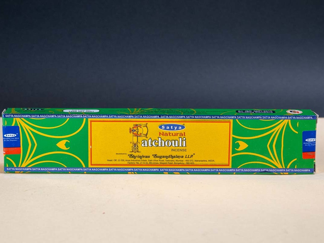Encens Satya Natural Patchouli en bâtons